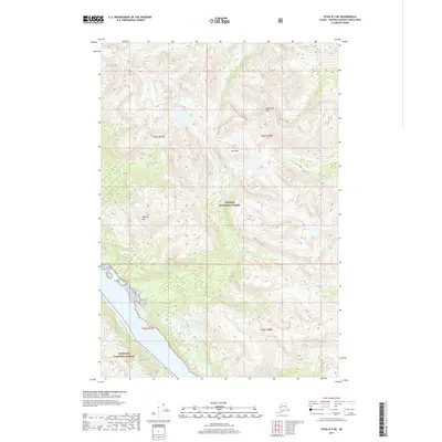 2017 Map of Sitka D-7 NE, 2017 Print