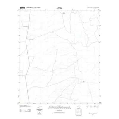 2012 Map of Six Bar Ranch, 2012 Print