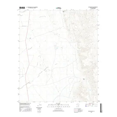 2016 Map of Six Bar Ranch, 2016 Print