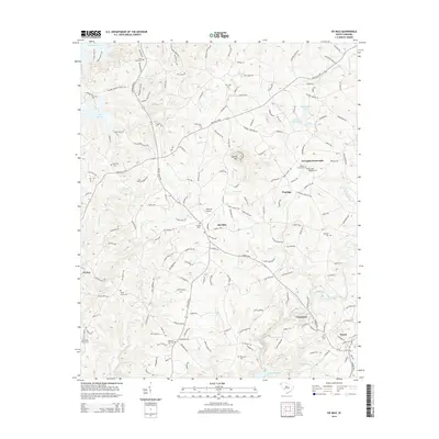2014 Map of Six Mile, 2014 Print