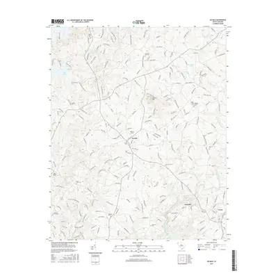 2017 Map of Six Mile, 2017 Print