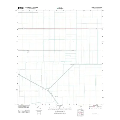 2012 Map of Sixmile Bend, 2012 Print