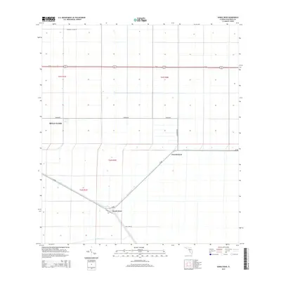 2015 Map of Sixmile Bend, 2015 Print