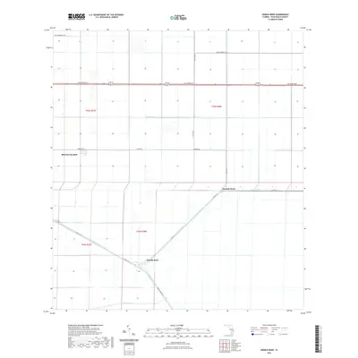 2021 Map of Sixmile Bend, 2021 Print