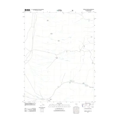 2012 Map of Sixmile Canyon, 2012 Print