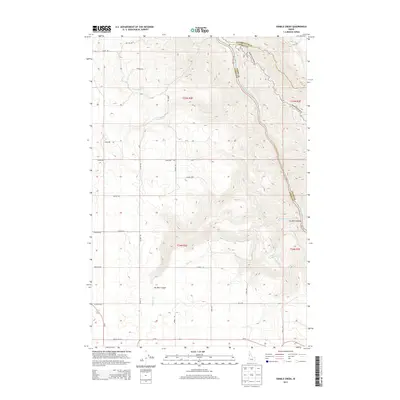 2013 Map of Sixmile Creek, 2013 Print
