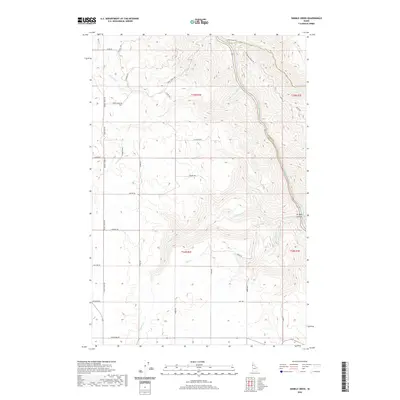 2020 Map of Sixmile Creek, 2020 Print