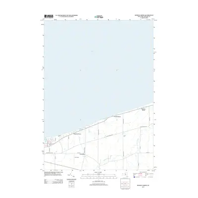 2013 Map of Sixmile Creek, 2013 Print