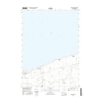 2016 Map of Sixmile Creek, 2016 Print