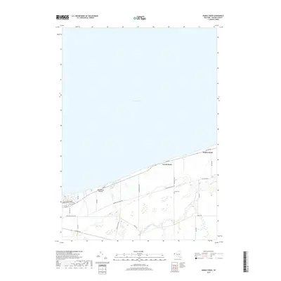 2019 Map of Sixmile Creek, 2019 Print