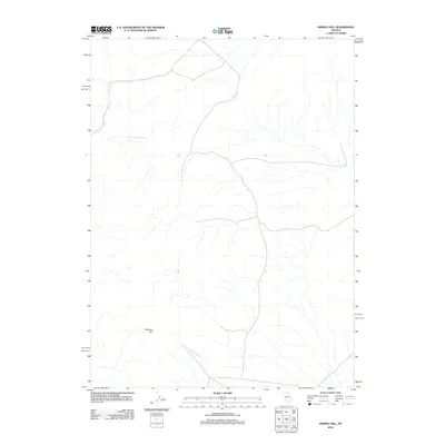 2012 Map of Sixmile Hill, 2012 Print
