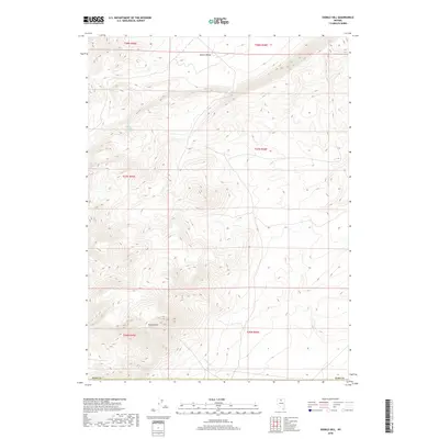 2018 Map of Sixmile Hill, 2018 Print