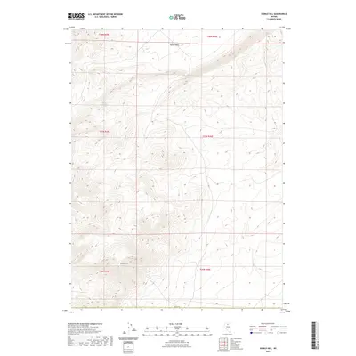 2021 Map of Sixmile Hill, 2021 Print