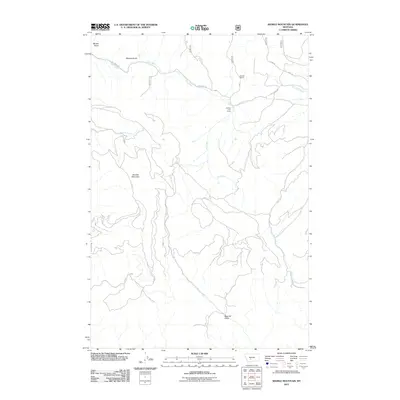 2011 Map of Sixmile Mountain, 2011 Print