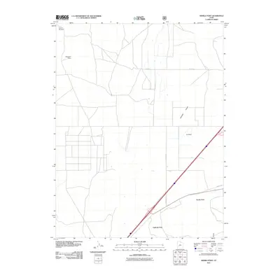 2011 Map of Sixmile Point, 2011 Print