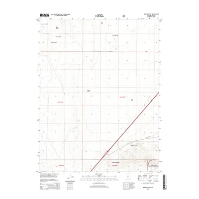 2014 Map of Sixmile Point, 2014 Print
