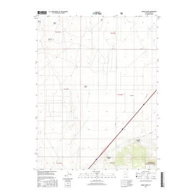 2017 Map of Sixmile Point, 2017 Print