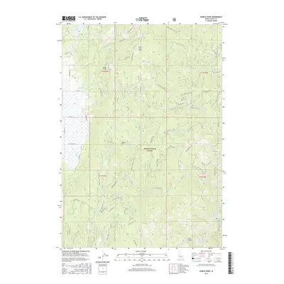 2017 Map of Sixmile Point, 2017 Print
