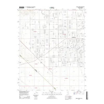 2014 Map of Sixmile Spring, 2014 Print