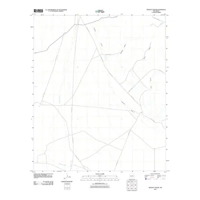 2010 Map of Sixteen Canyon, 2010 Print