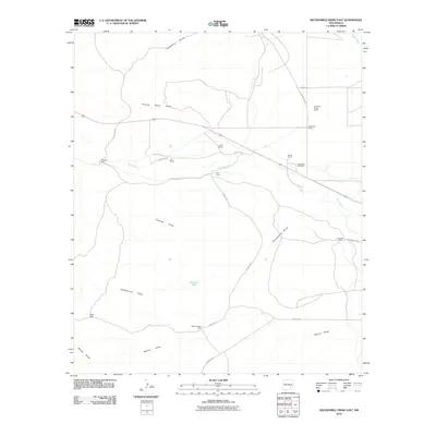 2010 Map of Sixteenmile Draw East, 2010 Print