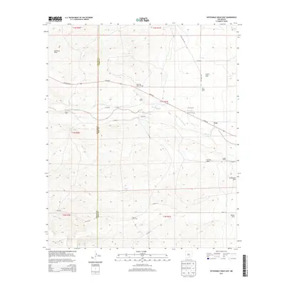 2013 Map of Sixteenmile Draw East, 2013 Print