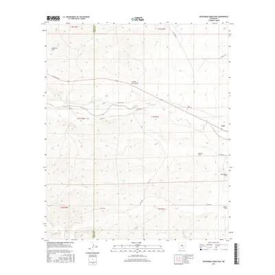 2017 Map of Sixteenmile Draw East, 2017 Print