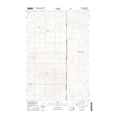 2014 Map of Skaar NE, 2014 Print