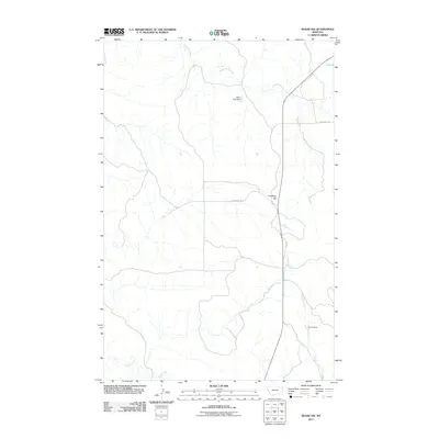 2011 Map of Skaar NW, 2011 Print