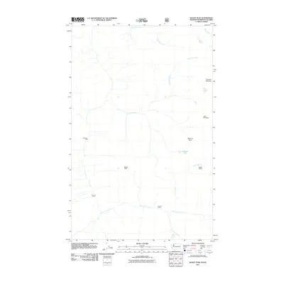 2011 Map of Skagit Peak, 2011 Print