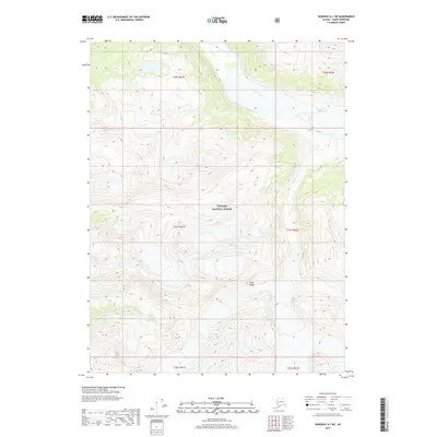 2017 Map of Skagway A-1 NE, 2017 Print