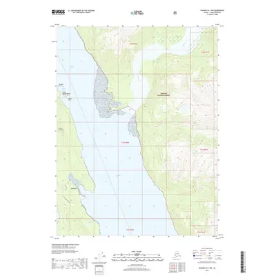 2017 Map of Skagway A-1 NW, 2017 Print