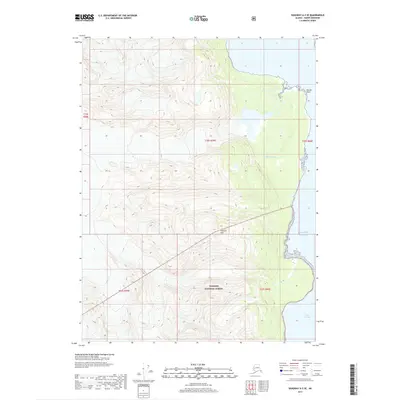 2017 Map of Skagway A-2 SE, 2017 Print