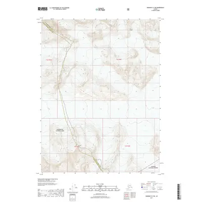 2017 Map of Skagway A-2 SW, 2017 Print