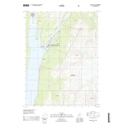 2017 Map of Skagway B-1 NW, 2017 Print