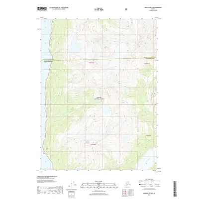 2017 Map of Skagway B-1 SW, 2017 Print