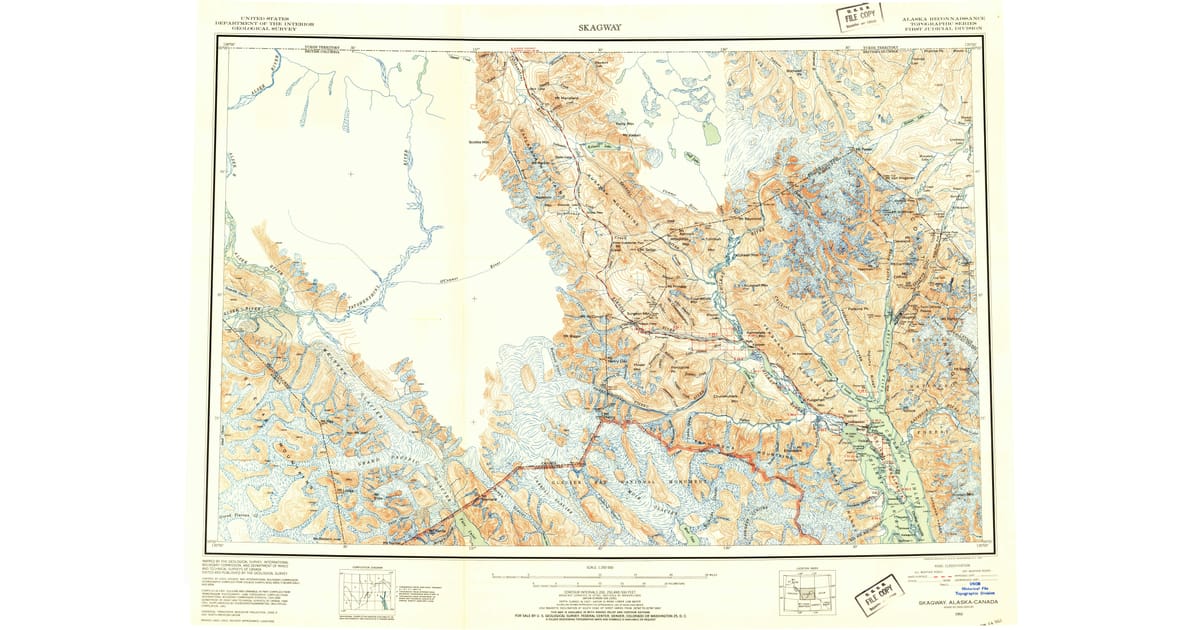 Old Maps of Covenant Life, AK | Pastmaps