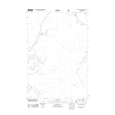 2011 Map of Skalkaho Pass, 2011 Print