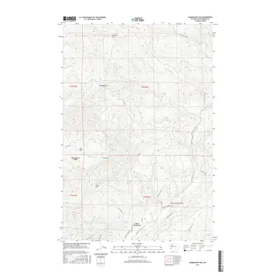 2017 Map of Skamokawa Pass, 2017 Print