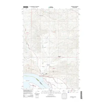 2014 Map of Skamokawa, 2014 Print