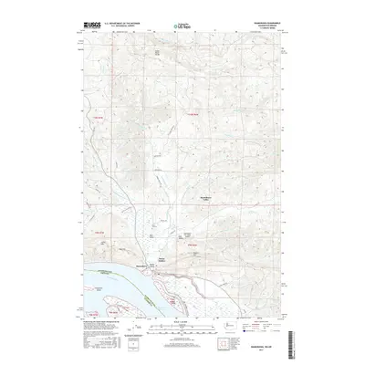 2017 Map of Skamokawa, 2017 Print