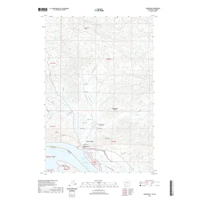 2020 Map of Skamokawa, 2020 Print