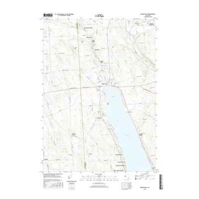 2016 Map of Skaneateles, 2016 Print