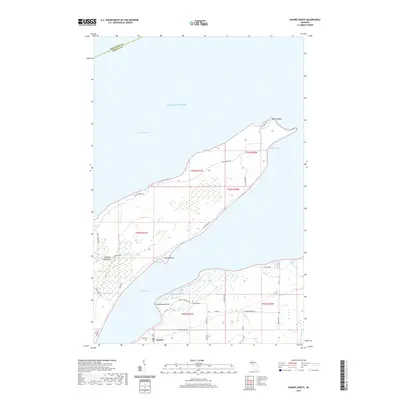 2019 Map of Skanee North, 2019 Print