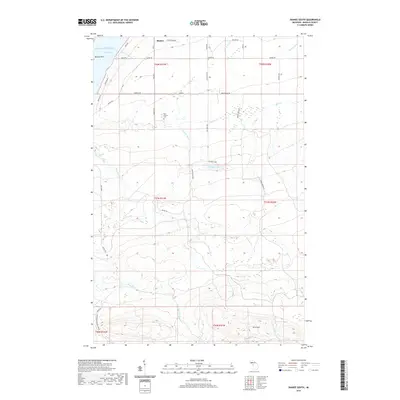 2019 Map of Skanee South, 2019 Print