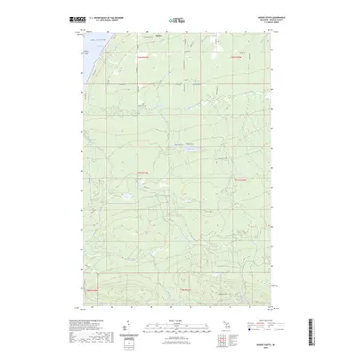 2023 Map of Skanee South, 2023 Print