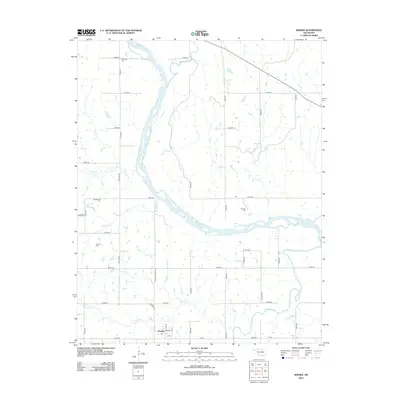 2012 Map of Skedee, 2012 Print