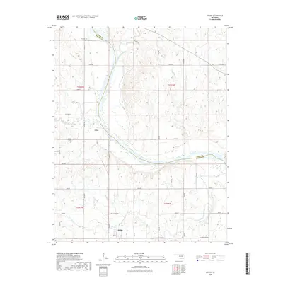 2018 Map of Skedee, 2018 Print