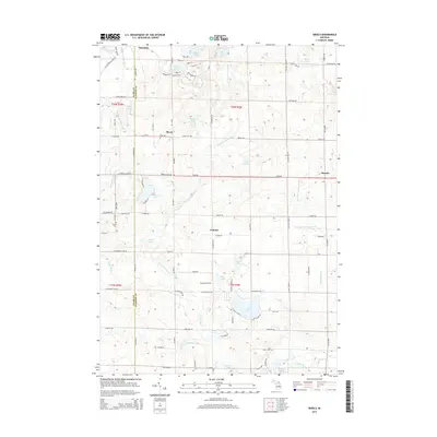 2014 Map of Skeels, 2014 Print