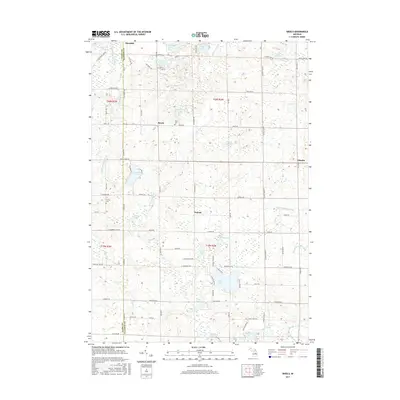 2017 Map of Skeels, 2017 Print